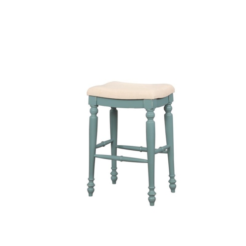 RIVERBAY FURNITURE  30" Backless Bar Stool In Blue