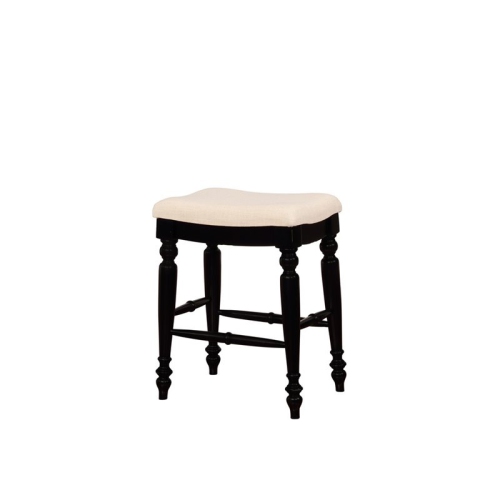 RIVERBAY FURNITURE  25" Backless Counter Stool In In Black