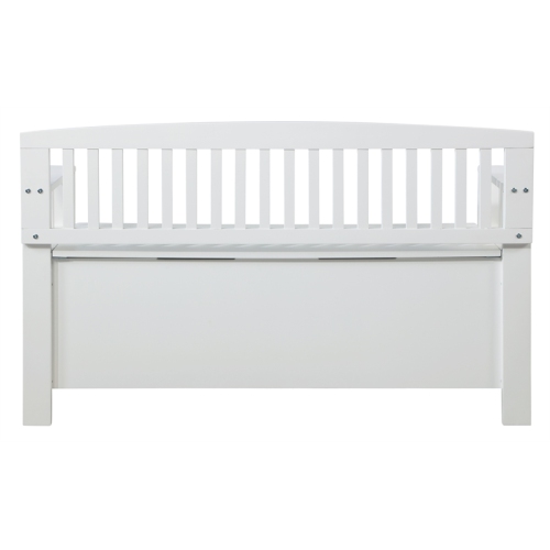 Riverbay Furniture Wood Storage Bench in White