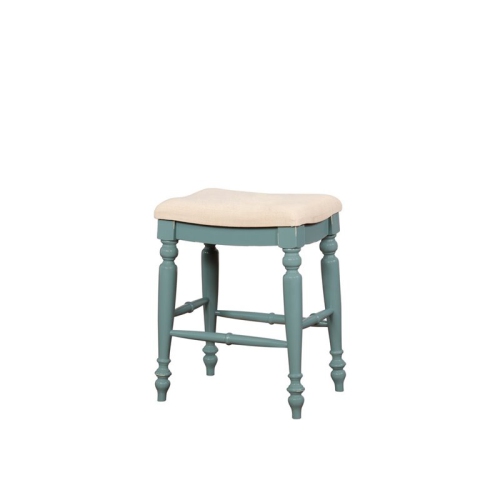 RIVERBAY FURNITURE  25" Backless Counter Stool In In Blue