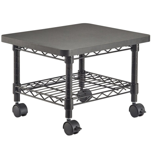 SCRANTON & CO  Under-Desk Printer Stand In In Black