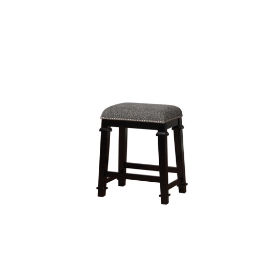 RIVERBAY FURNITURE  25" Backless Counter Stool In Black And In White
