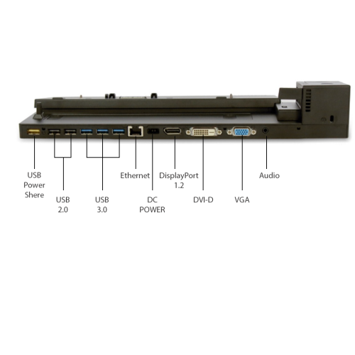 Lenovo ThinkPad Pro Dock Docking Station - 40A10090US by LENOVO - Refurbished condition - Image 2