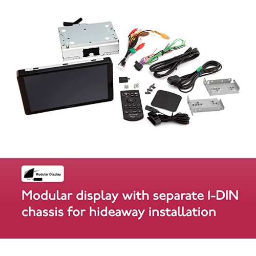 Pioneer DMH-WC6600NEX Récepteur numérique multimédia modulaire double DIN 9 pouces/écran tactile capacitif/Amazon Alexa/Android Auto/Apple CarPlay,/BT