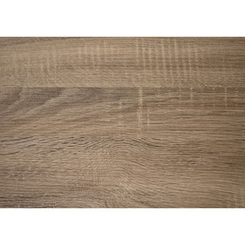 Monarch Contemporary Rectangular 2-Shelf Accent Table - Dark Taupe/Black