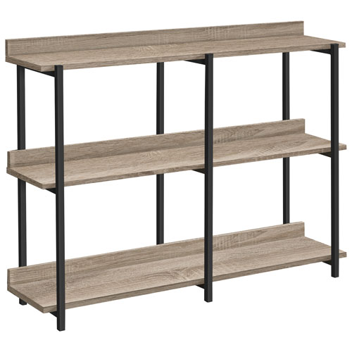 Monarch Contemporary Rectangular Console Table - Dark Taupe