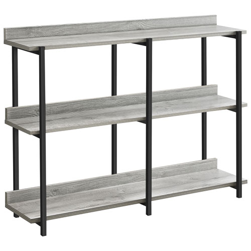 Monarch Contemporary Rectangular Console Table - Grey