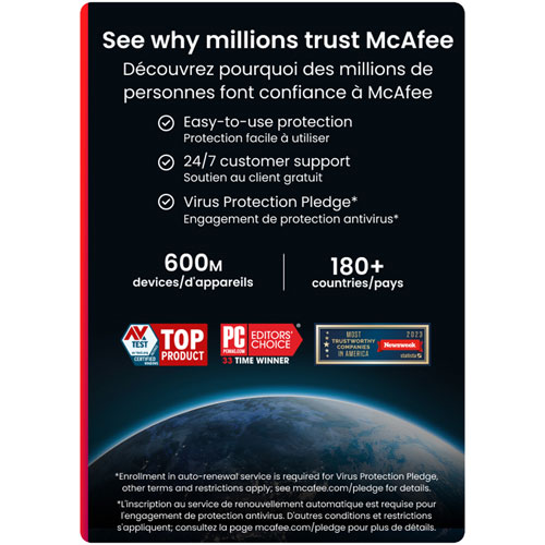 McAfee+ Premium Individual (PC/Mac/iOS/Android) - Unlimited Devices - 1 Year