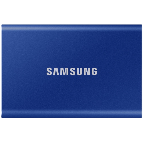 SAMSUNG – 1&nbsp;To SSD portatif T7, jusqu'à 1050&nbsp;Mo/s, disque SSD externe USB 3,2, bleu