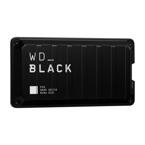 Disque SSD externe de jeu portatif P50 de 500 Go de WD_Black, compatible avec PS4, Xbox One, PC et Mac : WDBA3S5000ABK-WESN