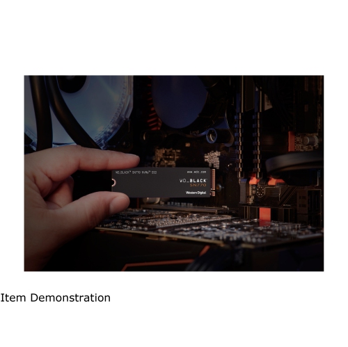 Western Digital WD_BLACK SN770 M.2 2280 2TB PCIe Gen4 16GT/s, up to 4 Lanes Internal Solid State Drive WDS200T3X0E