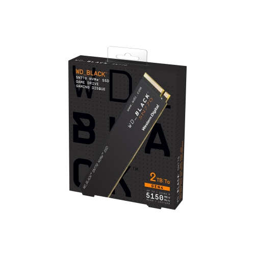 Western Digital WD_BLACK SN770 M.2 2280 2TB PCIe Gen4 16GT/s, up to 4 Lanes Internal Solid State Drive WDS200T3X0E