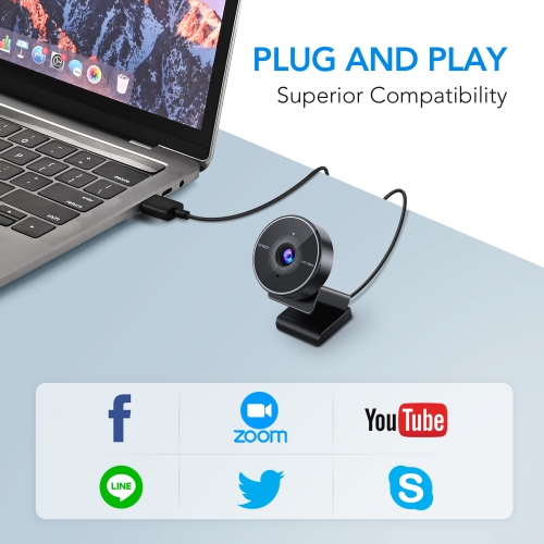 EMEET C955 Webcam Web camera 1080p 30FPS