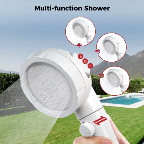 Camplux 4.22 GPM 110,000 BTU Outdoor Portable Propane Tankless Water Heater with Digital Display