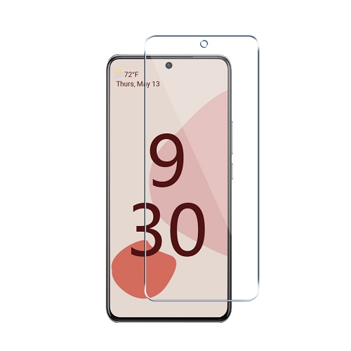 TopSave [1 pièce] Film de protection d'écran pour Google Pixel 6A 6,1" en verre trempé, dureté 9H, compatible avec les étuis, film transparent HD
