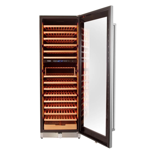 THOR Kitchen 24" Dual Zone 162 Bottle Wine Cooler TWC2403DI