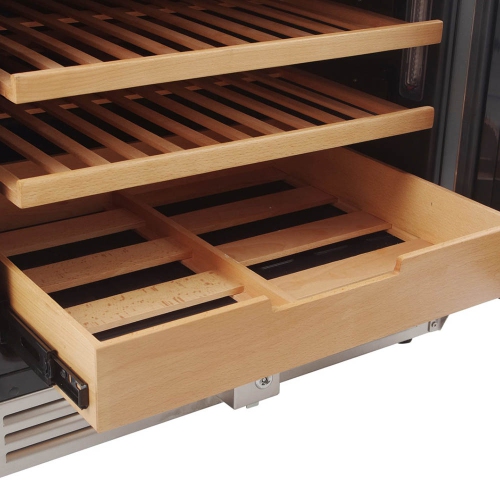 THOR Kitchen 24" Dual Zone 162 Bottle Wine Cooler TWC2403DI