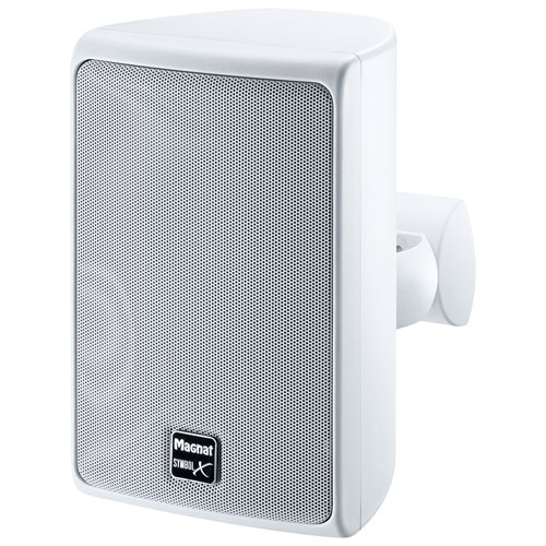 Image 1 of 1.. Open Box - Magnat Symbol X 130 200-Watt Outdoor Speaker - Pair - White