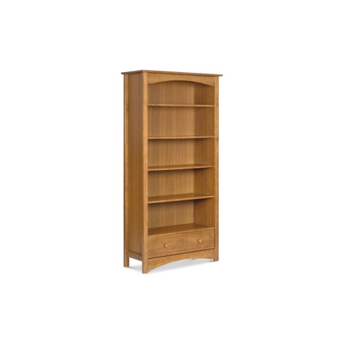DAVINCI  Universal Mdb 5 Adjustable Wood Shelf Bookcase In Chestnut