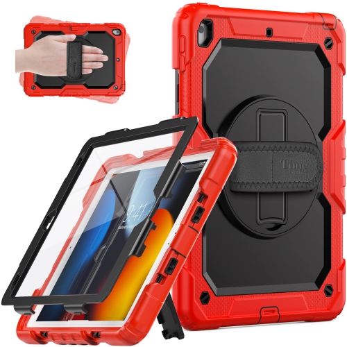 HLD  Timecity Case for Ipad 9Th/8Th/7Th Generation 2021/2020/2019, Multi-Layer Shockproof Heavy-Duty Protective Case With Screen