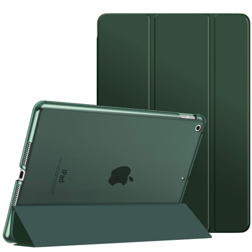 MoKo iPad 10.2 Case for iPad 9th Generation 2021/ iPad 8th Generation 2020/ iPad 7th Generation 2019, Slim Stand Hard Back S