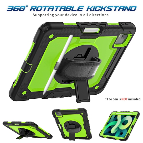 Étui Timecity pour iPad Air 10.9 2022/2020 5e/4e génération, étui antichoc intégral pour tablette avec protecteur d’écran, 360°
