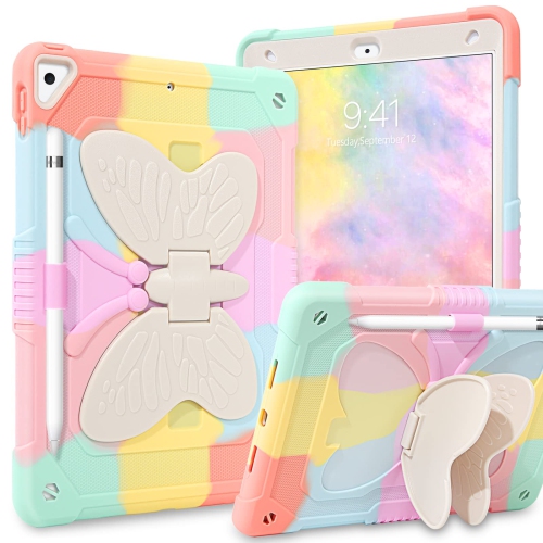 HLD  Ipad 9Th Generation Case, Ipad 8Th/7Th Generation Case Ipad 10.2 Case, Ipad Air 3 Case [Pencil Holder] Kids Camo Case for Ipad 10.2" Shockproof