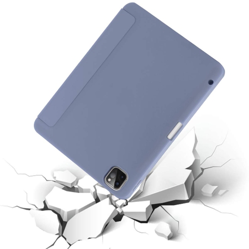 Étui SIWENGDE pour iPad Pro 11 2021/2020/2018, étui intelligent mince Rebound avec porte-crayon intégré, solide volets magnétiques S