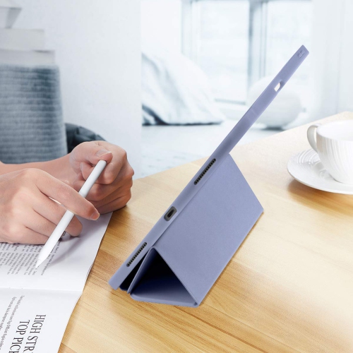 Étui SIWENGDE pour iPad Pro 11 2021/2020/2018, étui intelligent mince Rebound avec porte-crayon intégré, solide volets magnétiques S