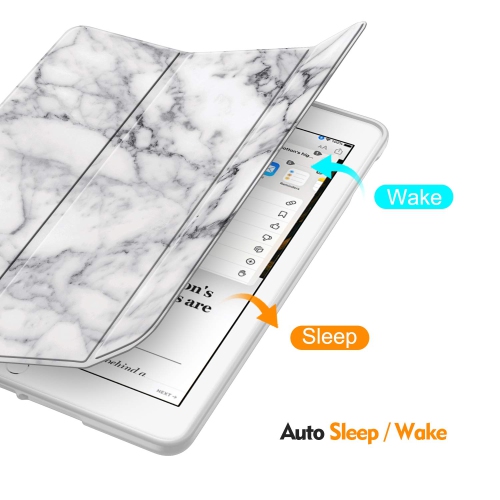 Fintie SlimShell Case for iPad 9th / 8th / 7th Generation (2021/2020/2019 Model) 10.2 Inch - Built-in Pencil Holder Soft T