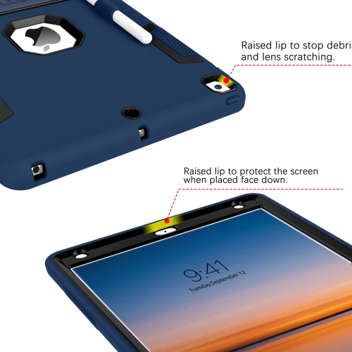 iPad 9th Generation Case, iPad 8th Generation Case, iPad 7th Gen Case, iPad 10.2 2021/2020/2019 Case, VENINGO 3 in 1 Heavy D