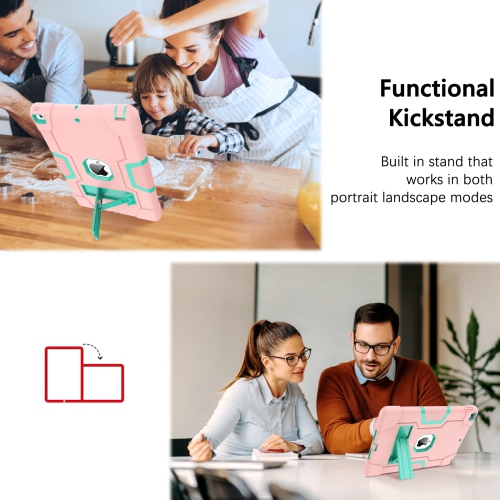 GUAGUA iPad 9th Generation 10.2 Case 2021 iPad 8th/7th Generation Case iPad 10.2 Case 2020/2019 Kickstand Heavy Duty Cover f