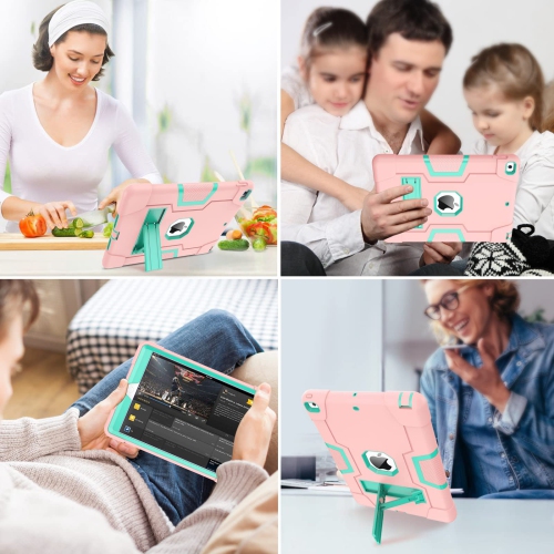 GUAGUA iPad 9th Generation 10.2 Case 2021 iPad 8th/7th Generation Case iPad 10.2 Case 2020/2019 Kickstand Heavy Duty Cover f