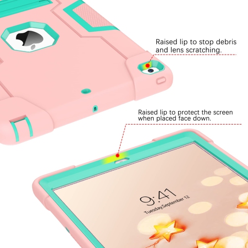 GUAGUA iPad 9th Generation 10.2 Case 2021 iPad 8th/7th Generation Case iPad 10.2 Case 2020/2019 Kickstand Heavy Duty Cover f