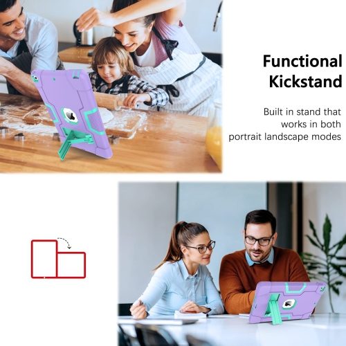 GUAGUA iPad 9th Generation 10.2 Case 2021, iPad 8th/7th Generation Case iPad 10.2 Case 2020/2019 Kickstand Heavy Duty Cover