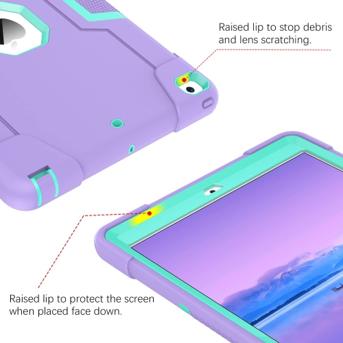 GUAGUA iPad 9th Generation 10.2 Case 2021, iPad 8th/7th Generation Case iPad 10.2 Case 2020/2019 Kickstand Heavy Duty Cover