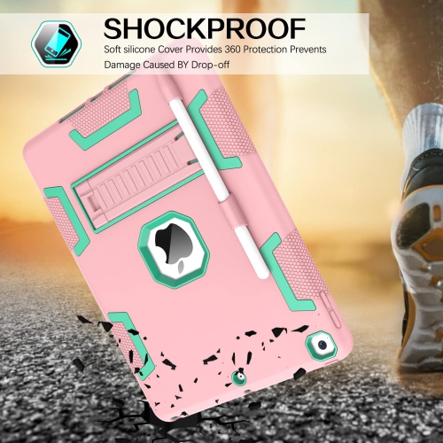 VENINGO iPad 9th Generation Case, iPad 8th Generation Case, iPad 7th Gen Case, iPad 10.2 2021/2020/2019 Case, 3 in 1 Heavy D