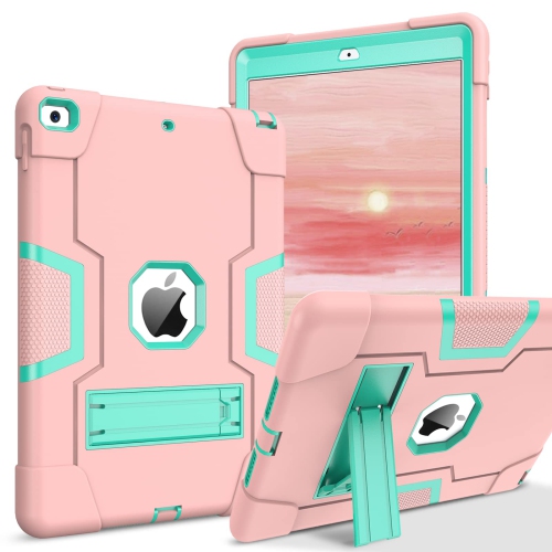 HLD  Ipad 9Th Generation Case 10.2 Inch 2021, Ipad 8Th Generation Case, Ipad 7Th Generation Case, Duedue Kickstand 3 In 1 Shockproo