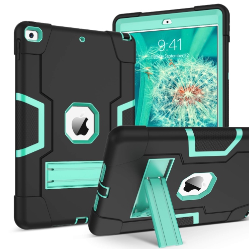 iPad 10.2 Case,iPad 9th/8th/7th Generation Case, DUEDUE Kickstand 3 in 1 Shockproof Heavy Duty Hybrid Hard PC Cover High Imp