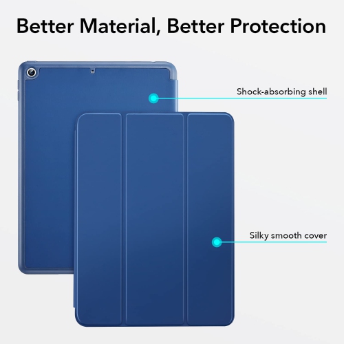 ESR Case for iPad 9th Generation/iPad 8th Generation (2020)/7th Generation (2019) 10.2-Inch Case with Pencil Holder