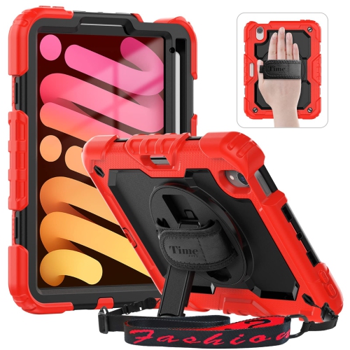 Timecity Case for iPad Mini 6th Generation 2021 8.3", Multi-Layer Shockproof Heavy-Duty Protective Case with Screen Protecto