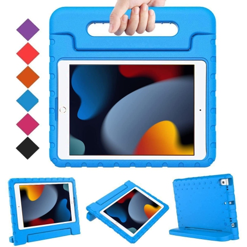 HLD  Bmouo Ipad 9Th Generation Case, Ipad 8Th/7Th Generation Case, Ipad 10.2 Case, Shockproof Light Weight Convertible Handle Sta