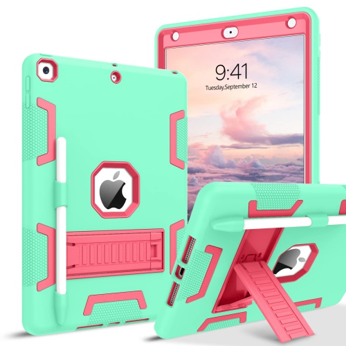 HLD  Ipad 9Th Generation Case, Ipad 8Th Generation Case, Ipad 7Th Gen Case, Ipad 10.2 2021/2020/2019 Case, Veningo 3 In 1 Heavy D
