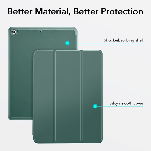 ESR Case for iPad 9th Generation/iPad 8th Generation (2020)/7th Generation (2019) 10.2-Inch Case with Pencil Holder