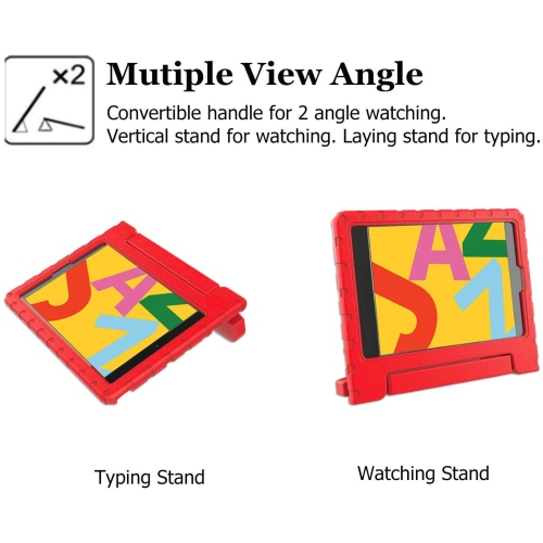 iPad 9th/8th/7th Generation Case for Kids,iPad 10.2 Case,Shockproof Light Weight Convertible Handle Stand Kids Case for New iPad 10.2" 2021/2020/2019