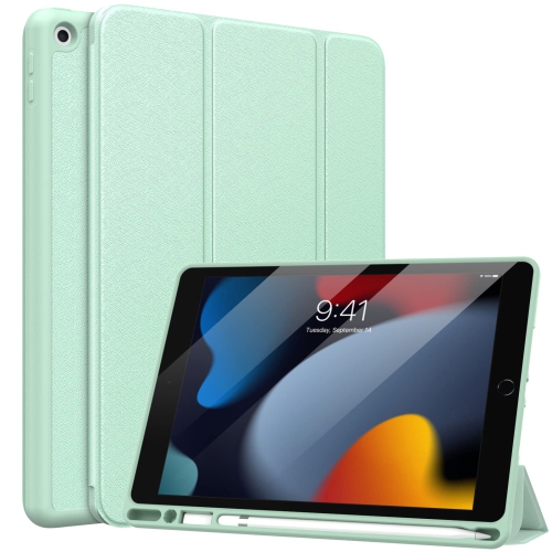 HLD  Moko Ipad 10.2 Case Ipad 9Th Generation 2021 / 8Th Generation 2020 / 7Th Generation 2019 Case With Pencil Holder, Soft Tpu S