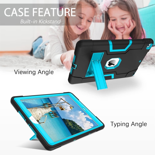 iPad 10.2 Case, iPad 9th Generation Case,iPad 8th Generation Case,iPad 7th Generation Case,DUEDUE 3 in 1 Shockproof Heavy Du