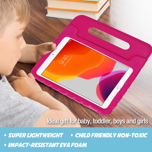 ProCase Kids Case for iPad 10.2 inch 9th 2021/ 8th 2020/ 7th 2019/ iPad Air 10.5" 2019/ iPad Pro 10.5, Shockproof Convertibl