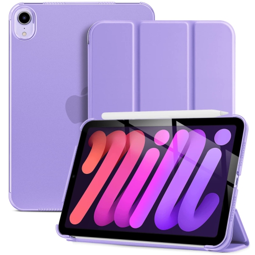 Smart Case for iPad Mini 6 8.3 Inch 2021 iPad Mini 6th Generation Case,  Hard Back Cover Cases for 2021 iPad Mini 8.3 6th Gen A2567 A2568 A2569  -Navy