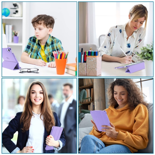 ProCase iPad Mini 6 2021 8.3 Inch Case with, Ultra Slim Stand Hard Back Shell Protective Smart Cov